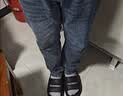 真维斯（Jeanswest）牛仔裤男秋冬季2026新款天丝舒适修身直筒高端潮牌休闲裤子男 蓝色【天丝常规】 34 码(2尺7) 【建议150-160斤】 实拍图