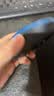罗技（Logitech）M185鼠标 无线鼠标 办公鼠标 对称鼠标 黑色蓝边 带无线2.4G接收器 实拍图