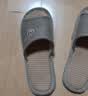 利达妮日式亚麻拖鞋2026新款情侣布麻家用居家防滑男士家居棉凉拖鞋男 实拍图