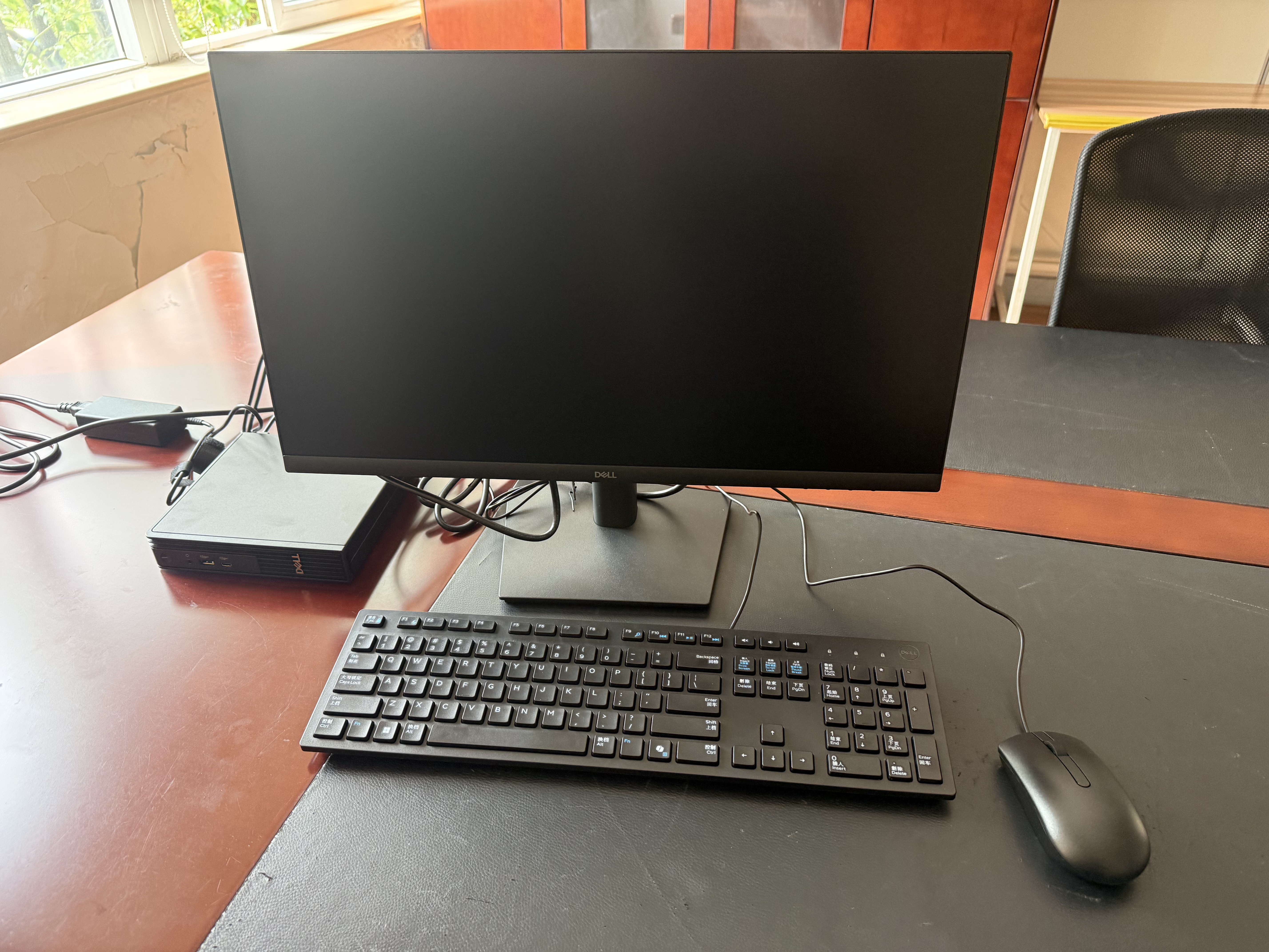戴尔 DELL Pro mini高性能AI台式电脑迷你主机(R3-110 8G DDR5 512G)23.8大屏 商用办公 教育学习 实拍图