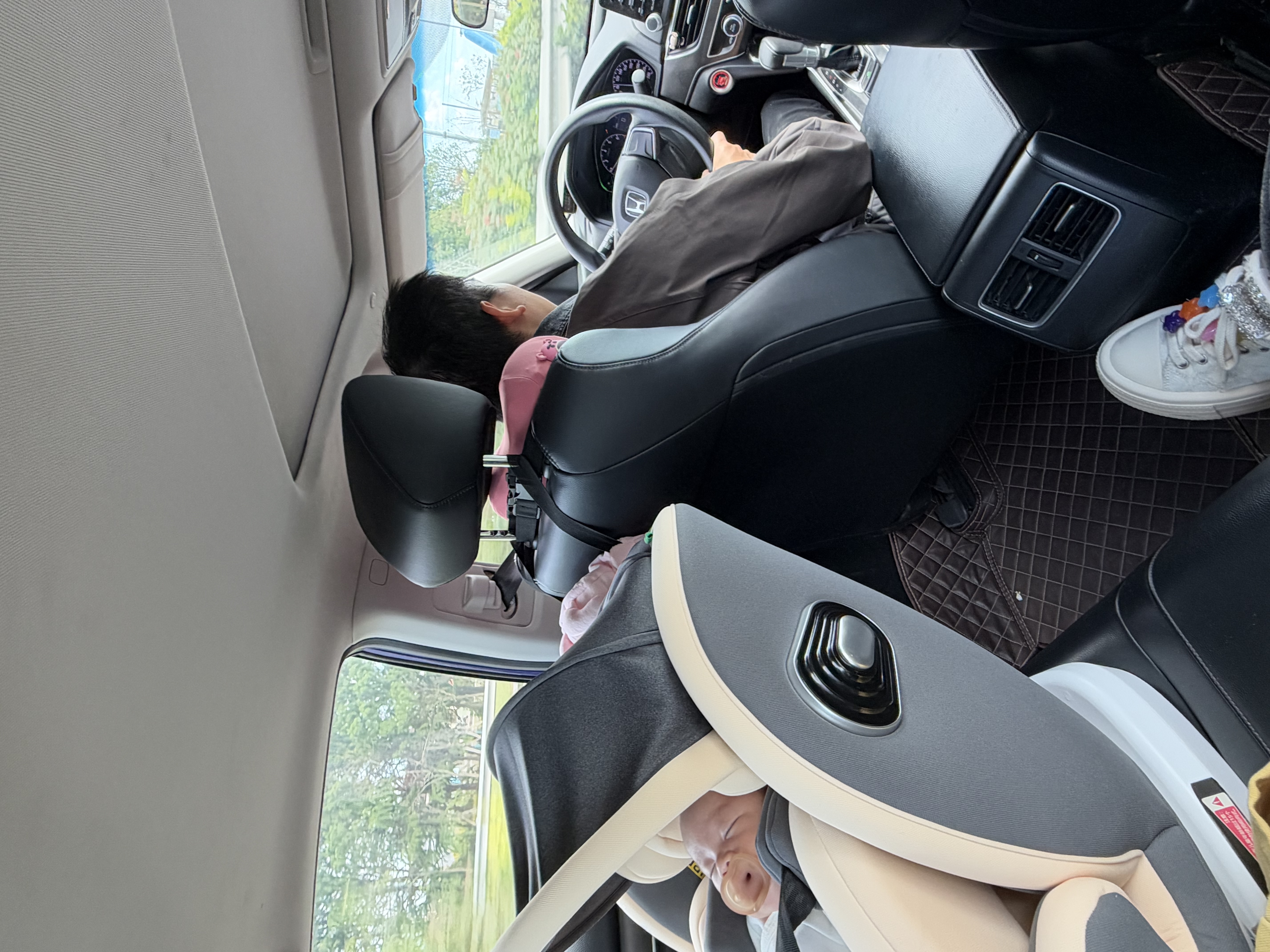 Heekin舒悦新生婴幼儿童安全座椅汽车用0-6-12岁宝宝车载可坐躺通风加热 舒悦-基础MAX款-云深灰【加配:透气坐垫+遮阳棚+侧保护】 实拍图