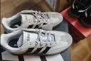 adidas ENTRAP美式校园风运动鞋少年感复古篮球风板鞋阿迪达斯   白色/金属暗银   41 实拍图