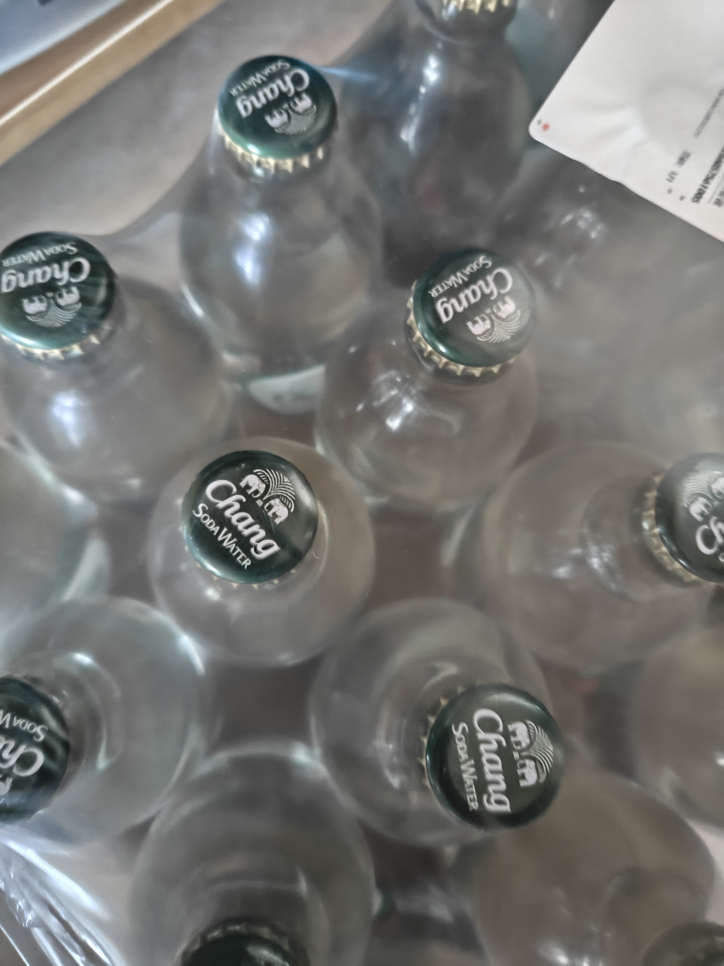 泰象（Chang）苏打水泰国原装进口原味无糖汽泡水325ml*24整箱 实拍图