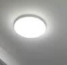 雷士（NVC）LED玄关走廊IP40三防灯吸顶阳台灯现代简约灯具圆款白色24W白光 实拍图