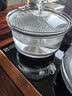 容声烧水壶全自动上水电热水壶茶台烧水壶一体机茶具套装家用控温茶桌桌面泡茶壶电水壶全自动电热水壶 0.8L 玻璃清洁款黑(37*20cm)无水续水 实拍图