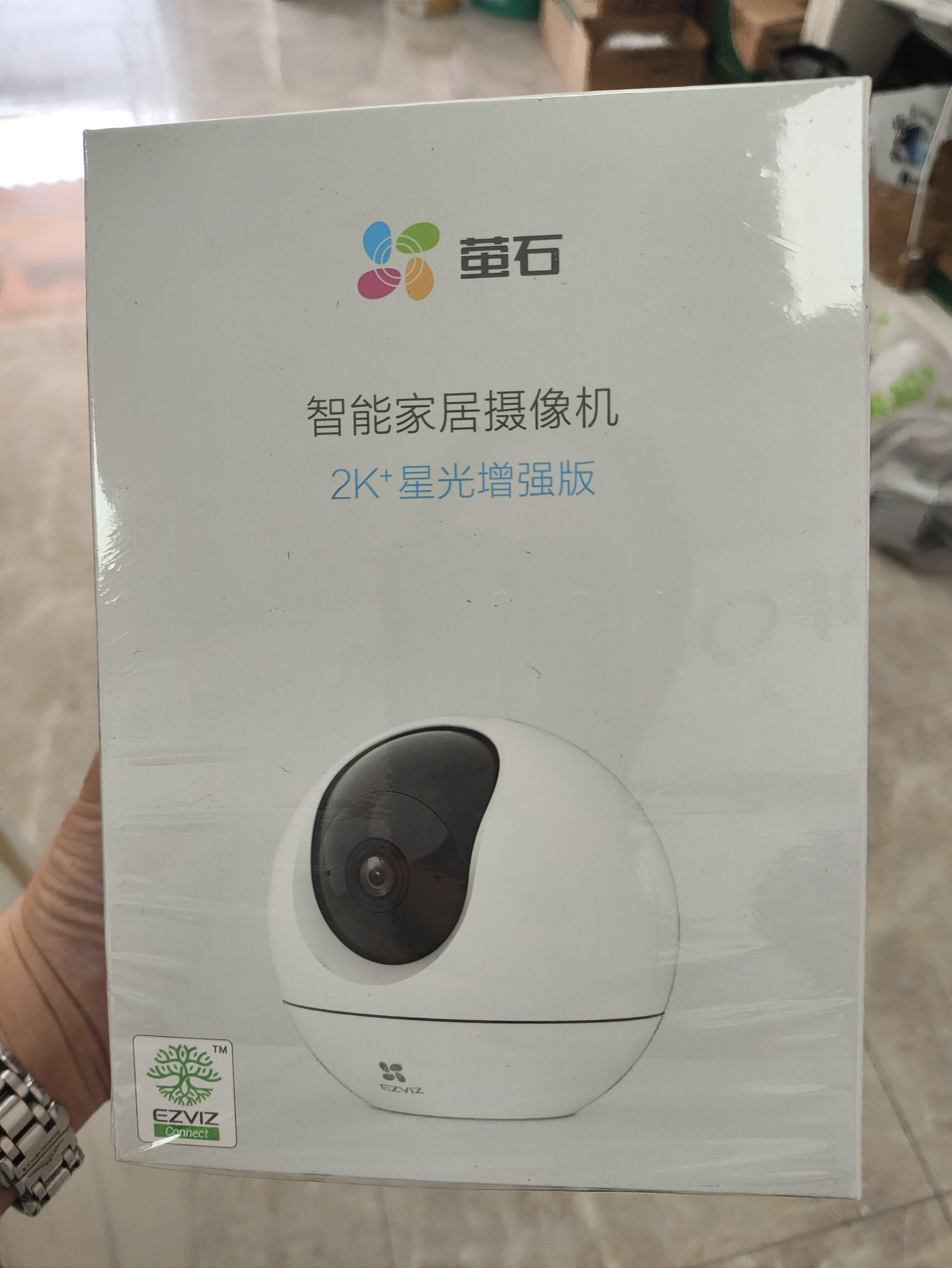 萤石C6c 2K+星光增强版 400万极清 室内智能无线监控器家用摄像头双向通话 手机远程 婴儿看护器 实拍图