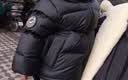 保姆鹅 儿童羽绒服宝宝短款加厚白鸭绒外套男童女童保暖防风冬[NG2637] 黑 130 实拍图