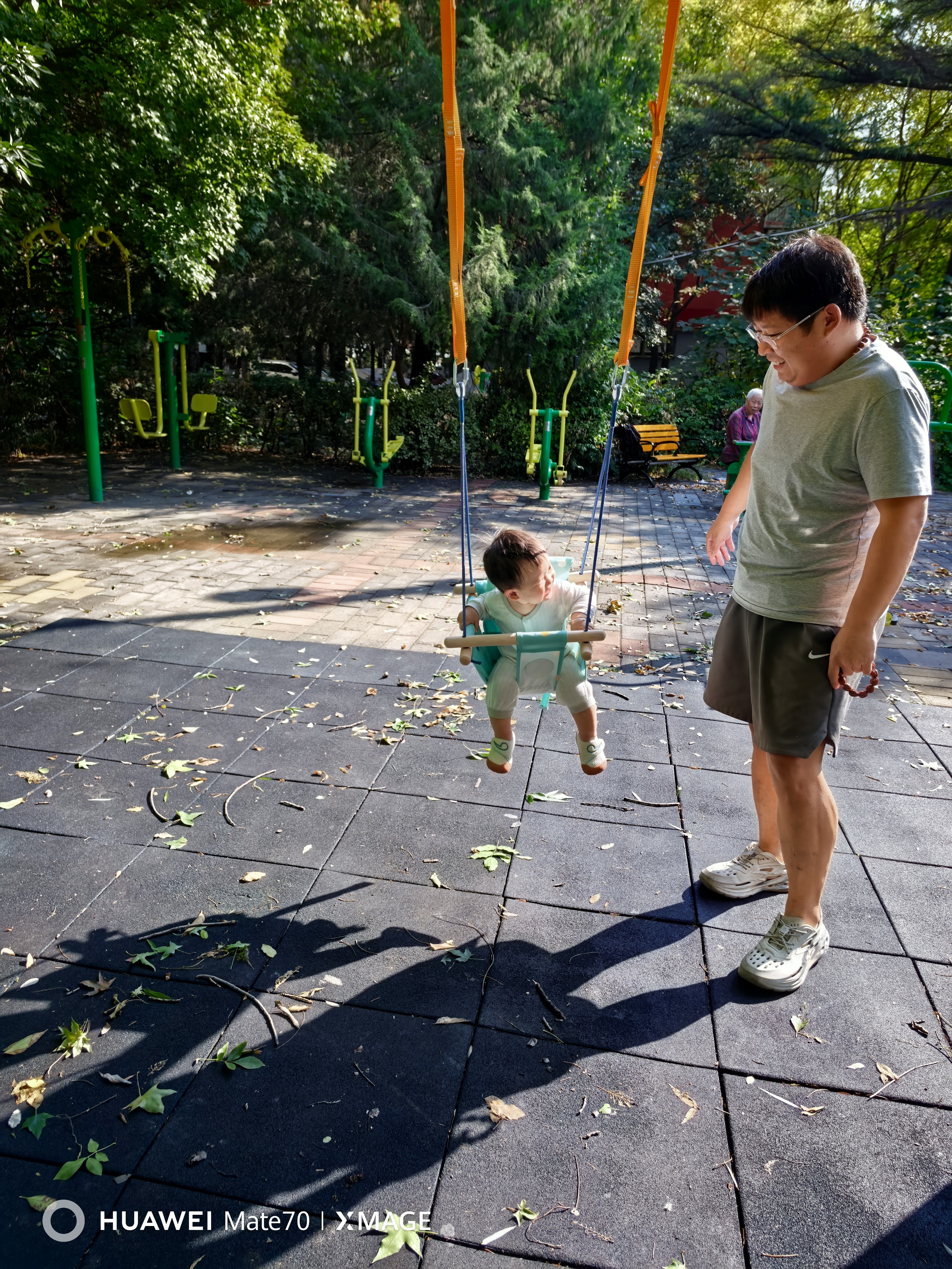 哥尔姆吊床宝宝婴儿荡秋千吊椅室外儿童吊篮椅子户外庭院家用摇篮吊坐 实拍图