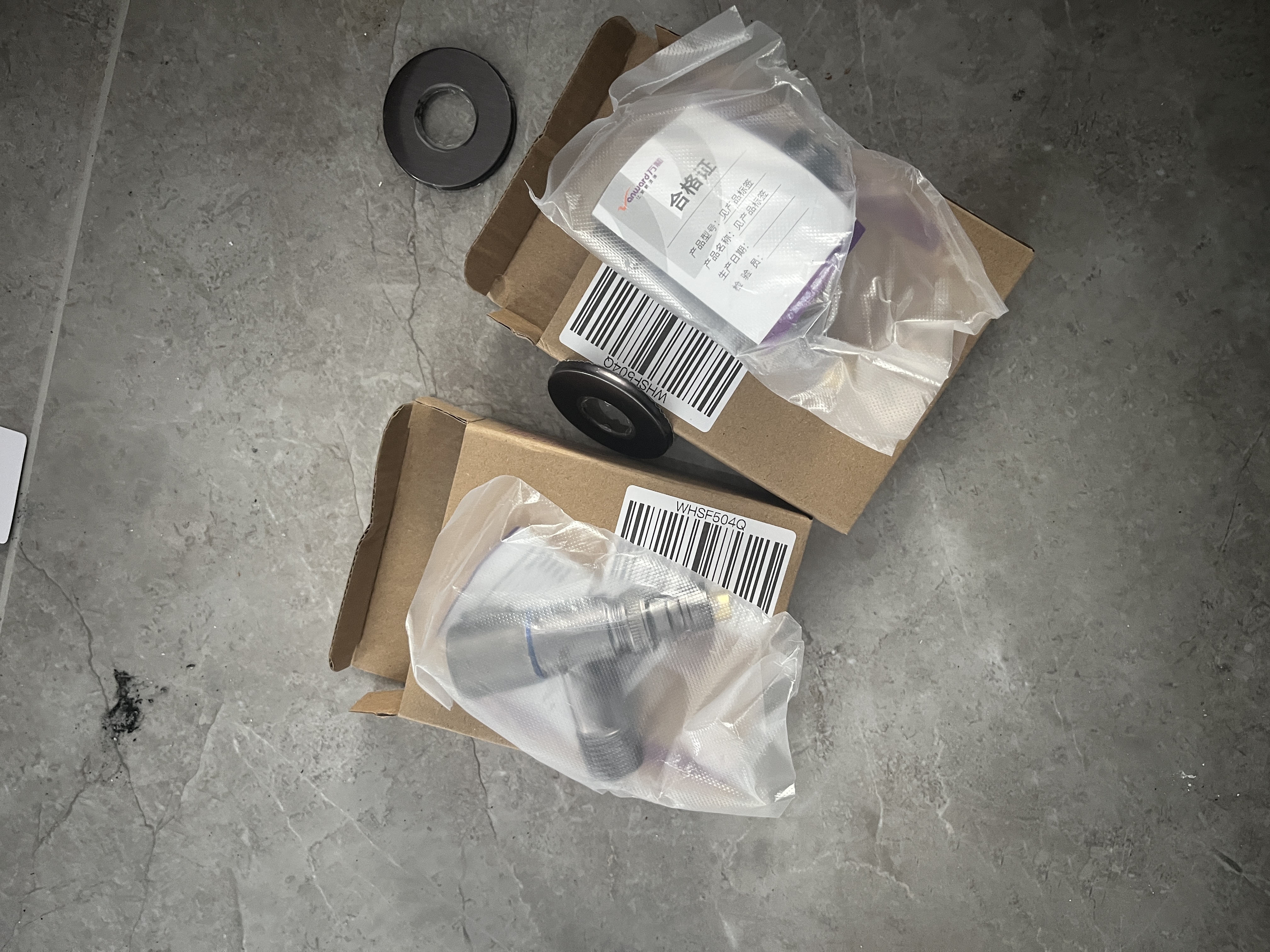 万和（Vanward）洗衣机水龙头角阀止水阀防脱落自动止水不锈钢角阀水嘴4分通用04Q 实拍图