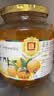 全南蜂蜜柚子茶1kg 韩国进口果酱礼品送长辈润喉冲调泡水饮果茶 实拍图