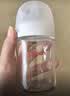 贝亲（Pigeon）玻璃奶瓶宽口径防胀气160ml S号奶嘴 1月+ AA186  实拍图