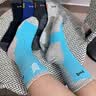猫人袜子男秋冬【100%纯棉+10A抗菌】艾草防臭2026新款运动全棉休闲袜 实拍图