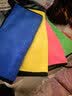 美家日记抹布 四色方巾30*30cm*4条擦车擦玻璃毛巾 厨房清洁双面加绒方巾 实拍图