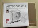 九州风神（DEEPCOOL）冰立方AK700白 VC版CPU风冷散热器/7热管单塔/内存避位/VC2.0底座/三相十极十二槽风扇/3年质保 实拍图