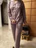 浪莎睡衣女士(抑菌+纯棉)春秋季长袖长裤可外穿两件家居服大码套装冬 实拍图