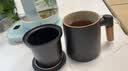 京东京造茶杯便携式黑陶茶泡茶壶茶杯功夫茶具办公杯随身茶壶容量400ml 实拍图