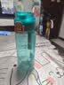 希乐大容量塑料杯tritan运动水杯男女学生户外杯子带滤网迪卡蓝 550ml 实拍图