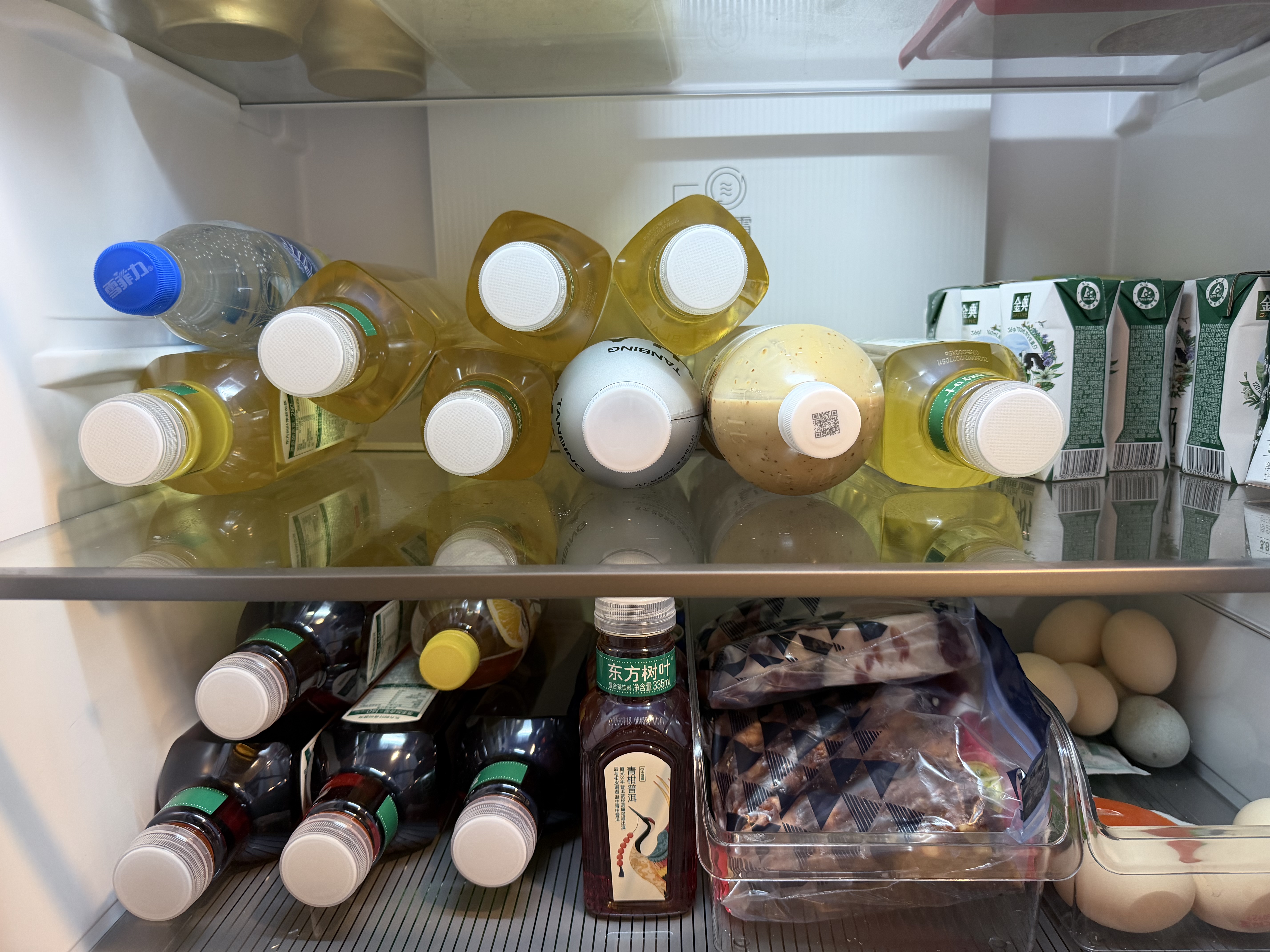 农夫山泉东方树叶青柑普洱茶900ml*12瓶无糖茶饮料0糖0脂0卡整箱饮品 实拍图