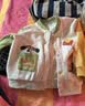 嘟嘟家儿童外套时髦秋装男童棒球服卡通上衣女童衣服洋气秋季宝宝童装潮 绿色 120 实拍图