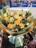 艾斯维娜鲜花速递11朵玫瑰花束送女友生日礼物全国同城配送 11朵香槟玫瑰花束-推荐款 实拍图