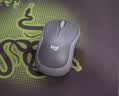 罗技（Logitech）M185鼠标 无线鼠标 办公鼠标 对称鼠标 黑色蓝边 带无线2.4G接收器 实拍图