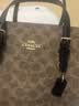 蔻驰（COACH）【品牌直供】女士MOLLIE25中号斜挎托特包卡其棕CV965礼物次日达 实拍图