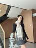 猫人围巾女秋冬季披肩纯羊毛格子女围脖送女友生日礼物女士送老婆礼盒 实拍图