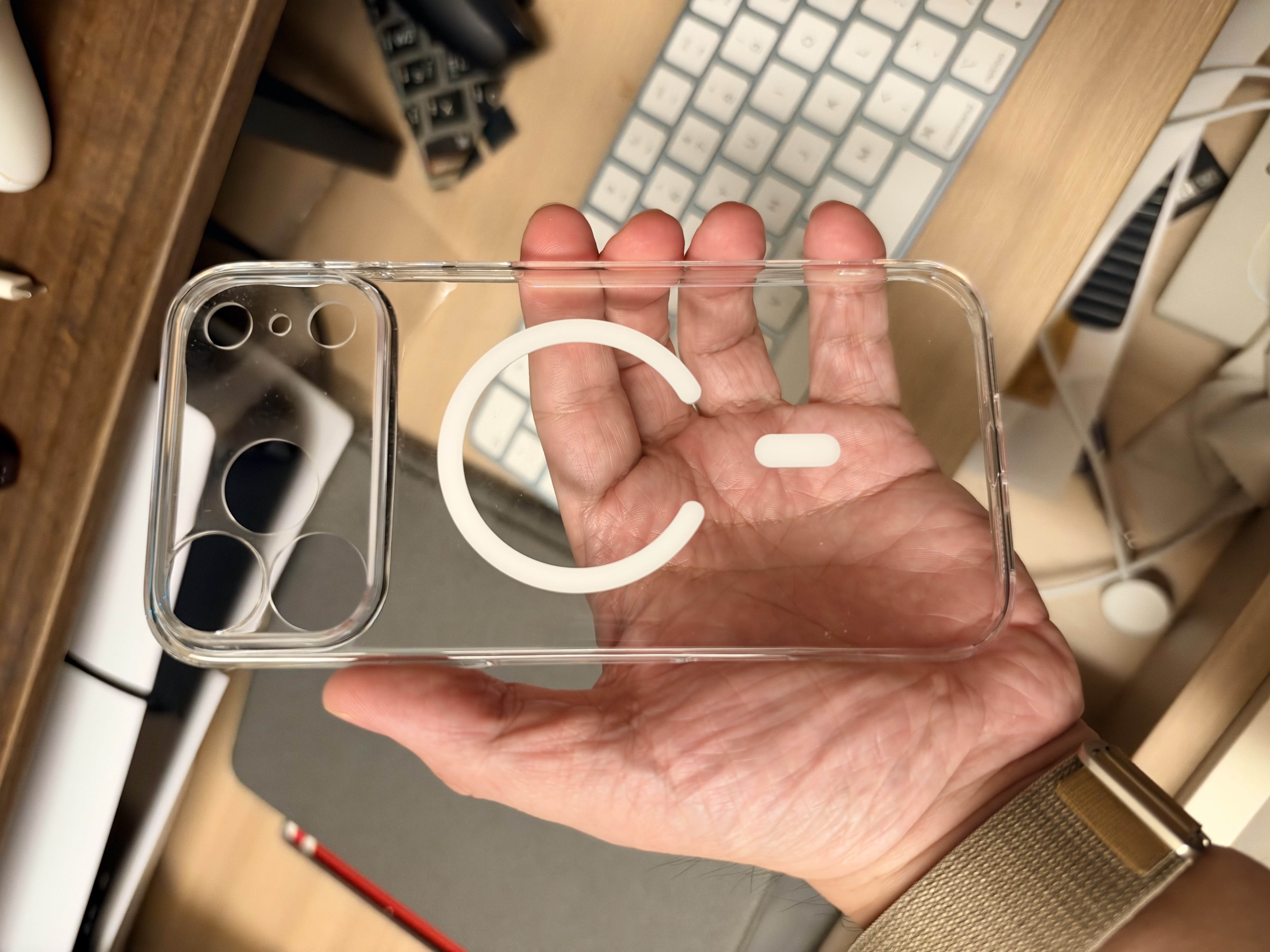 倍思【18全新开模|Rosh环保认证】适用苹果18promax手机壳iphone18promax保护套磁吸透明镜头全包防摔 实拍图