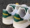 adidas双11主推 ENTRAP美式校园风运动鞋少年感复古板鞋阿迪达斯   白色/浅棕色/森林绿   42 实拍图