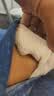 京东京造【10A抗菌】新疆棉男士袜子男春秋防臭透气吸汗中筒袜白色5双 实拍图
