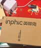 英菲克（INPHIC）X9PRO无线鼠标 人体工学垂直鼠标 办公鼠标 轻音鼠标 笔记本电脑鼠标 58°支撑防夹手4档DPI 灰 实拍图