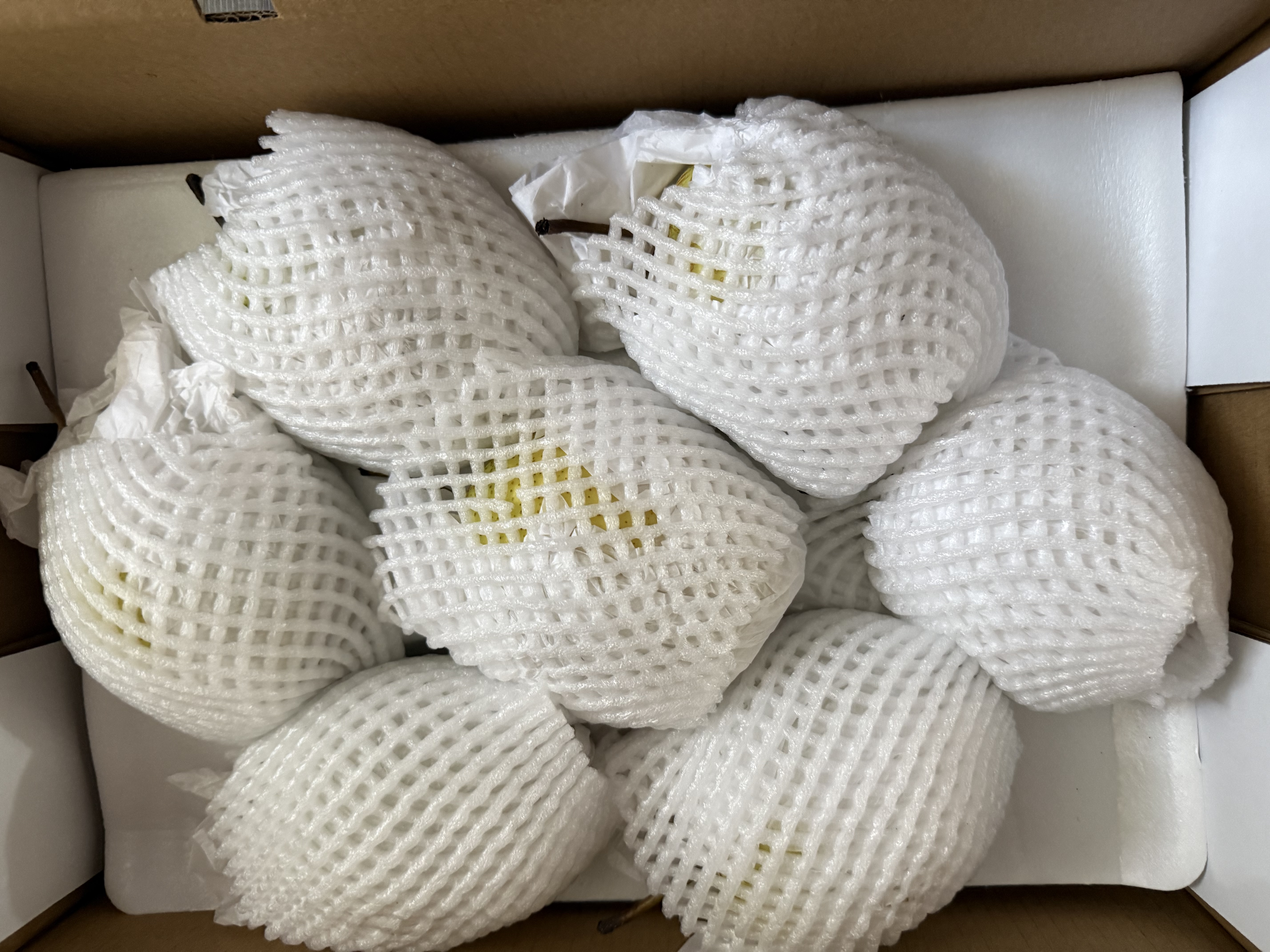 京鲜生 长城河北雪花梨 冰糖雪梨 净重5斤装 单果300g+ 新鲜水果 实拍图