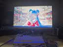 SANC盛色24.5英寸2K320Hz QD量子点1152分区MiniLED HDR1000亮度红盾护眼 电竞显示器屏幕 K5M凯旋金 实拍图