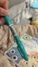 派通（Pentel ）彩色软毛笔秀丽笔 弹性笔尖水性笔Touch手帐书信贺卡用 SES15C红色/单支装 实拍图
