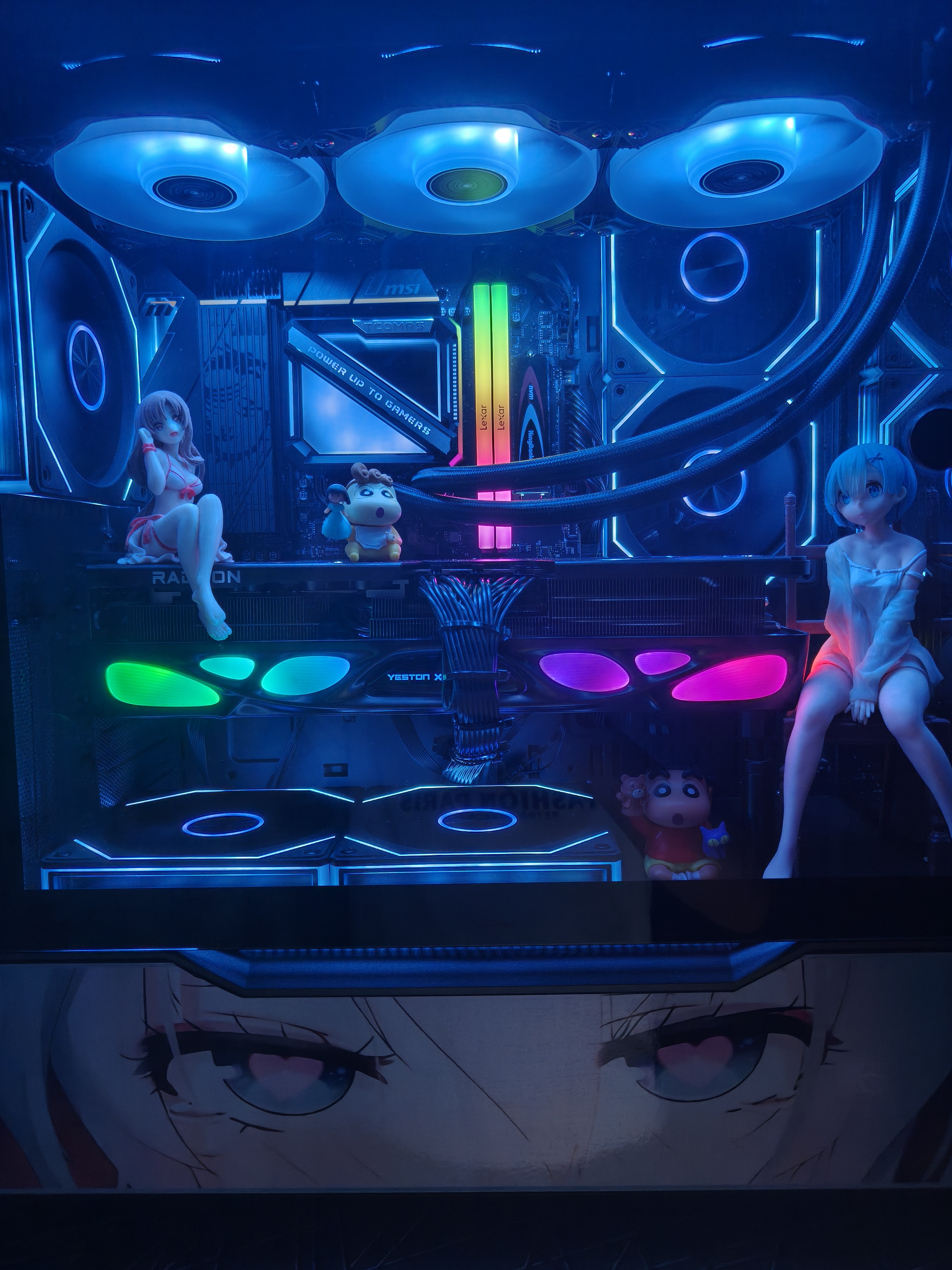 盈通（yeston）AMD RADEON RX 9070 XT 16G 重力星球联名 破茧Mercury Nova OC 直播AI设计OpenClaw游戏独立显卡 实拍图