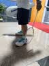 尤尼克斯（YONEX）羽毛球鞋yy入门级训练减震动力垫男女SHB101CR白/蓝 37码 实拍图