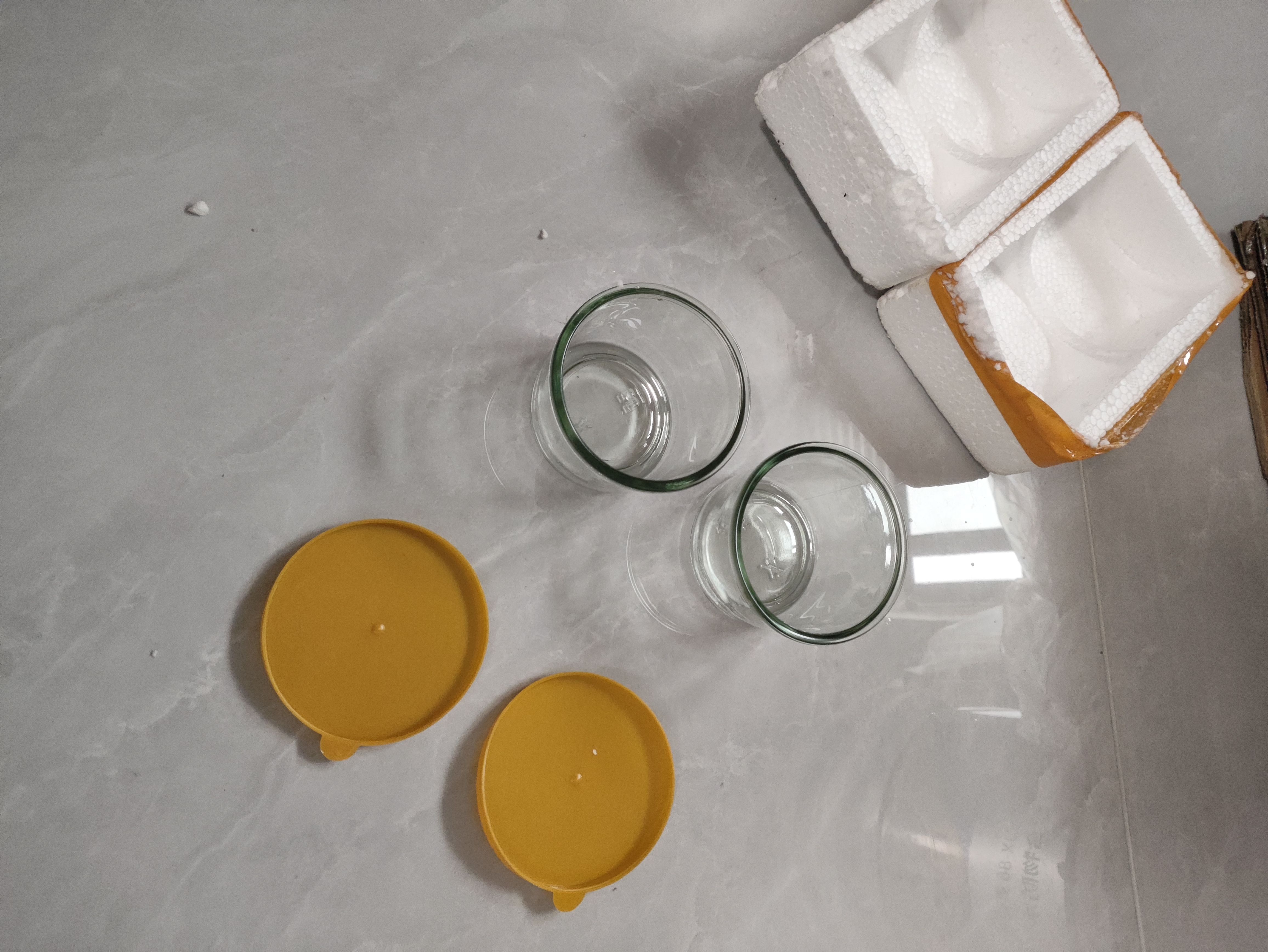 网红咸菜碗玻璃密封罐加厚酱菜盒冰箱保鲜罐小菜泡菜罐分装盒 两只随机装 2个 180ml 实拍图
