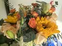 艾斯维娜鲜花速递向日葵混搭花束生日礼物全国同城配送 向日葵香槟韩式花束 实拍图