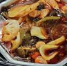 海底捞自热火锅 方便速食免煮速食露营出游零食 麻辣嫩牛火锅435g 实拍图