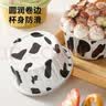 展艺锡纸碗20只 蛋糕模具蒸发糕布丁烘焙蒸锅烤箱空气炸锅专用锡纸杯 实拍图