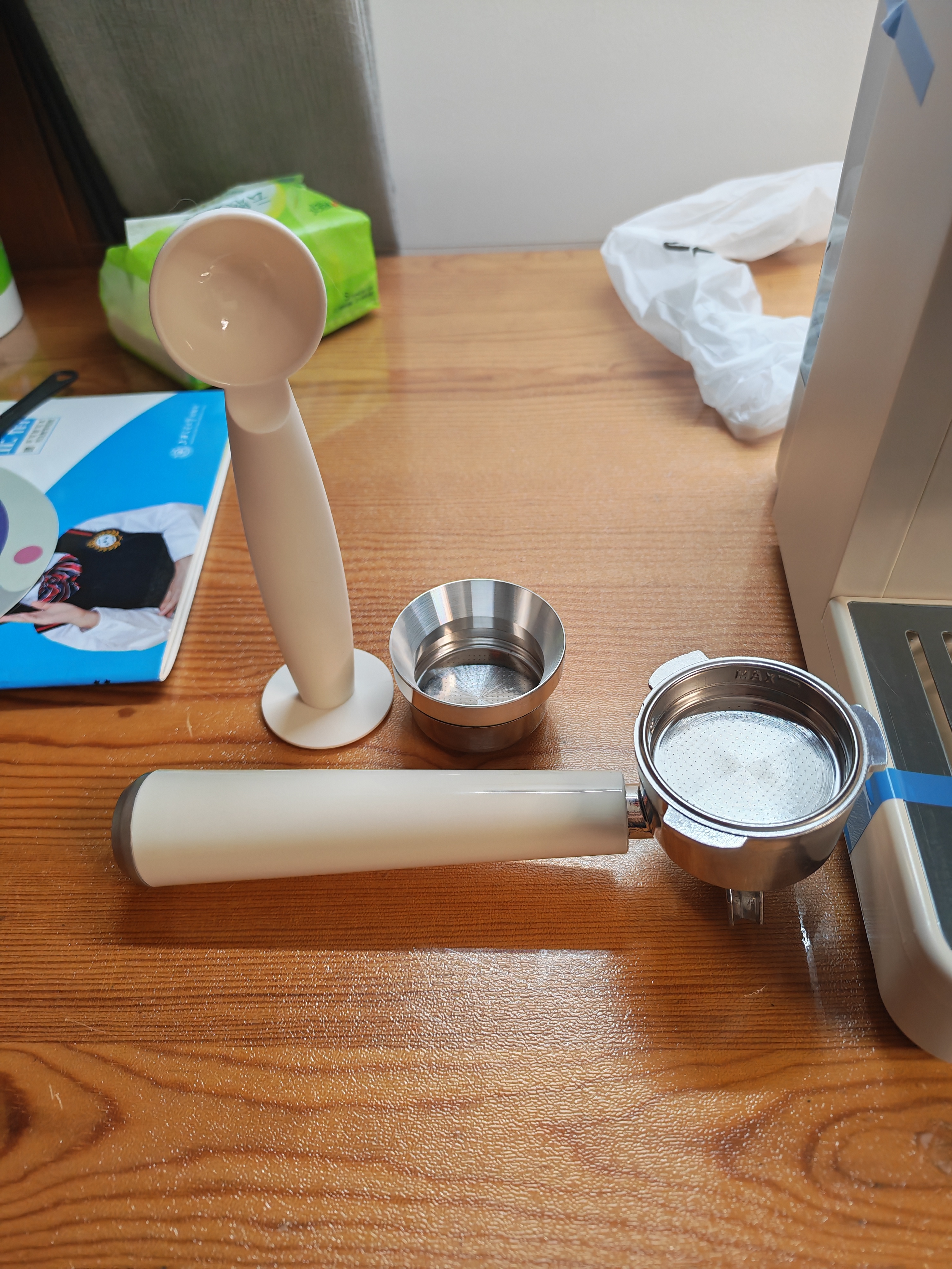 美的（Midea）【行业爆款】意式半自动咖啡机冷热双萃研磨一体机小型全自动家用送礼物磨豆机可打奶泡MA-GE5110 实拍图