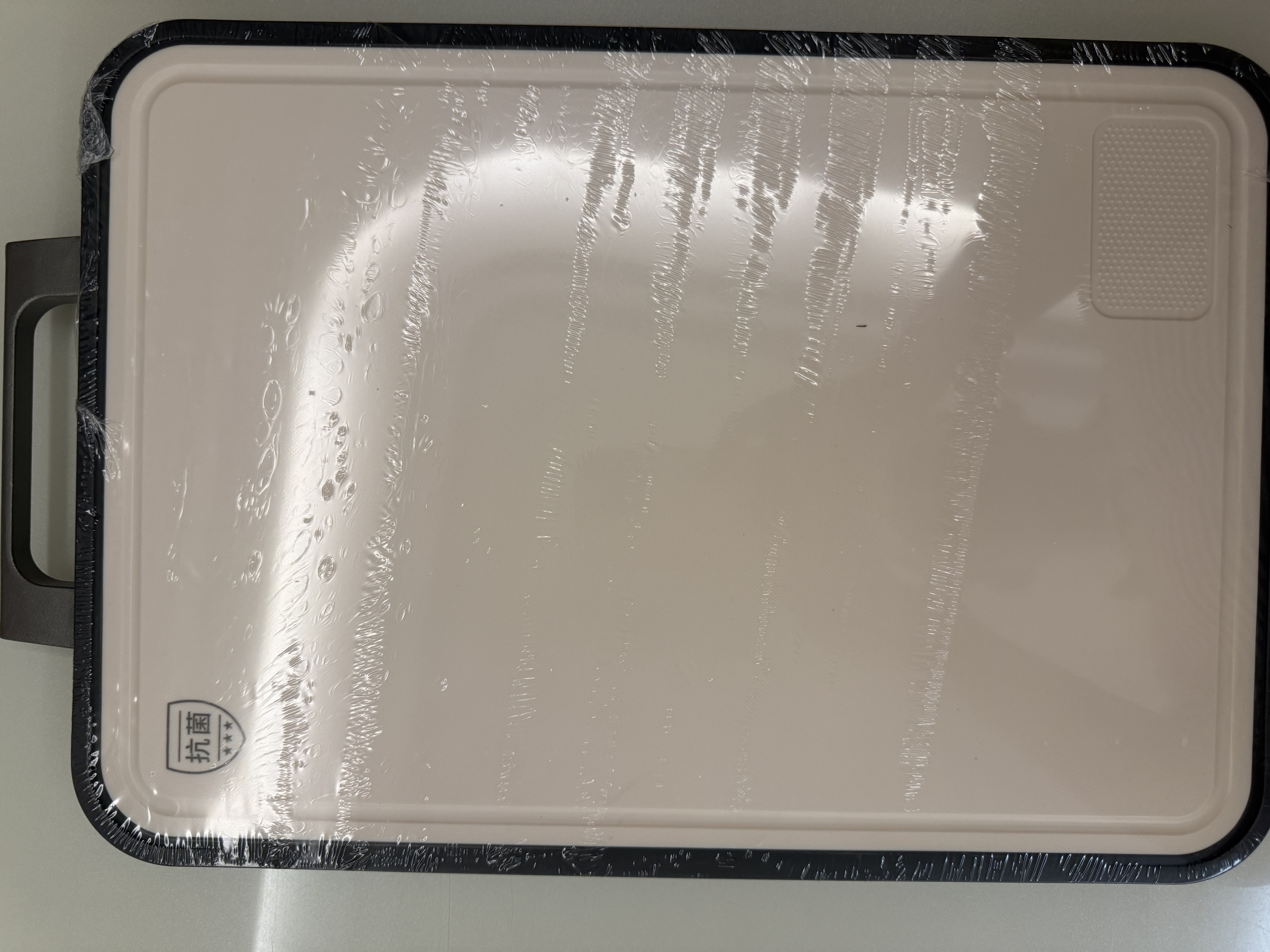 九阳（Joyoung）菜板纯钛食品级抗菌防霉实用砧板双面家用厨房防滑耐砍剁切菜案板 实拍图