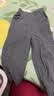 丰灵鸟周岁礼服男宝宝春秋男童套装幼儿抓周服A类绅士生日西装 双排扣灰色绅士套装 90 （身高78-86体重20-24斤） 实拍图
