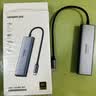 绿联Type-C扩展坞HDMI转接头4K60Hz拓展坞投屏千兆网口读卡USB3.0适用Macbook Air2025华为联想苹果 实拍图