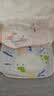 babycare隔汗巾儿童纯棉幼儿园垫背巾宝宝吸汗巾纱布 28*52cm格林一家3条 实拍图