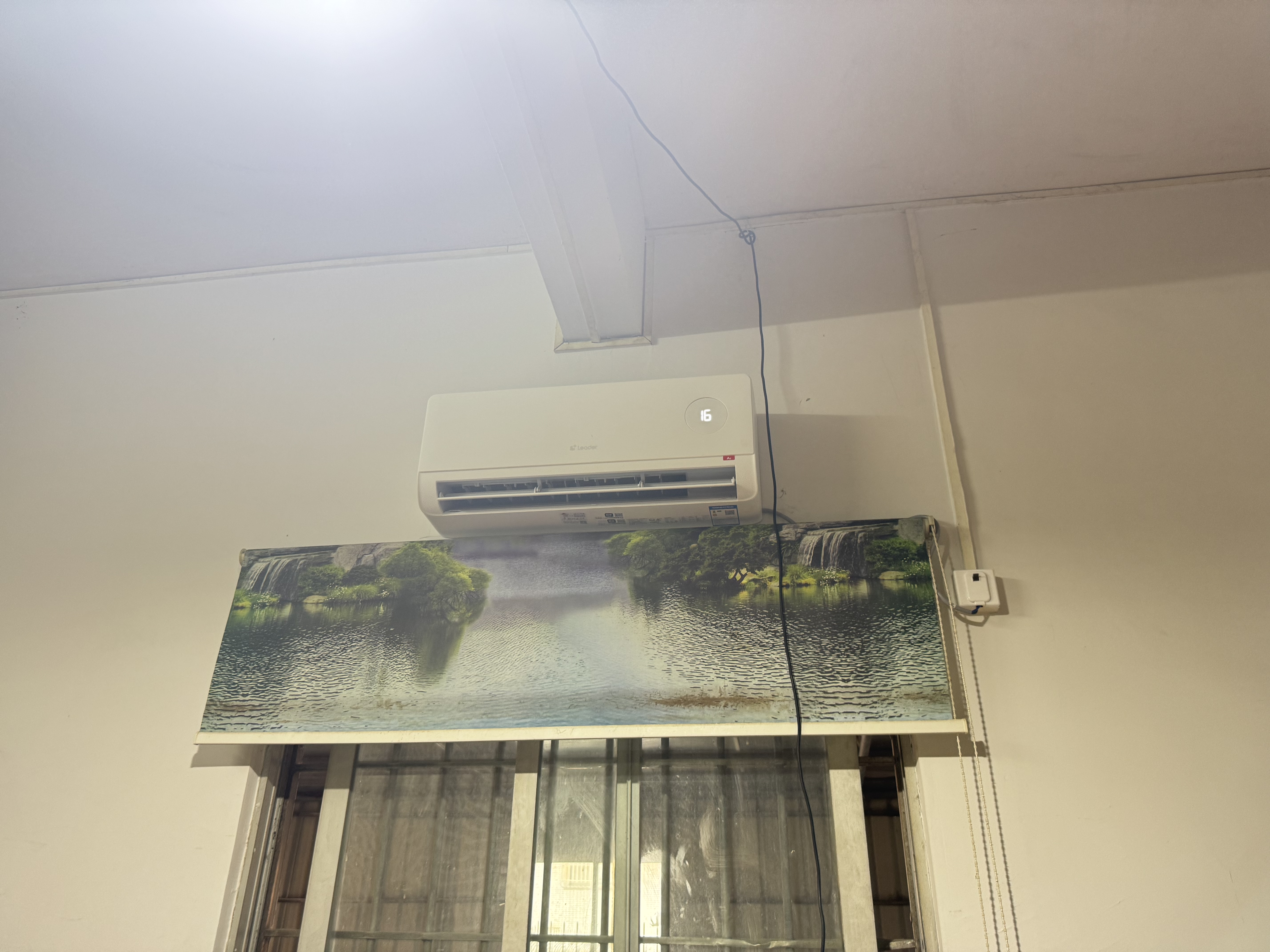 统帅空调海尔出品1.5匹/2匹/3匹大挂机新一级能效变频冷暖壁挂式空调Leαder 统帅 2匹一级能效【26新品】AI省电科技+大风量 实拍图