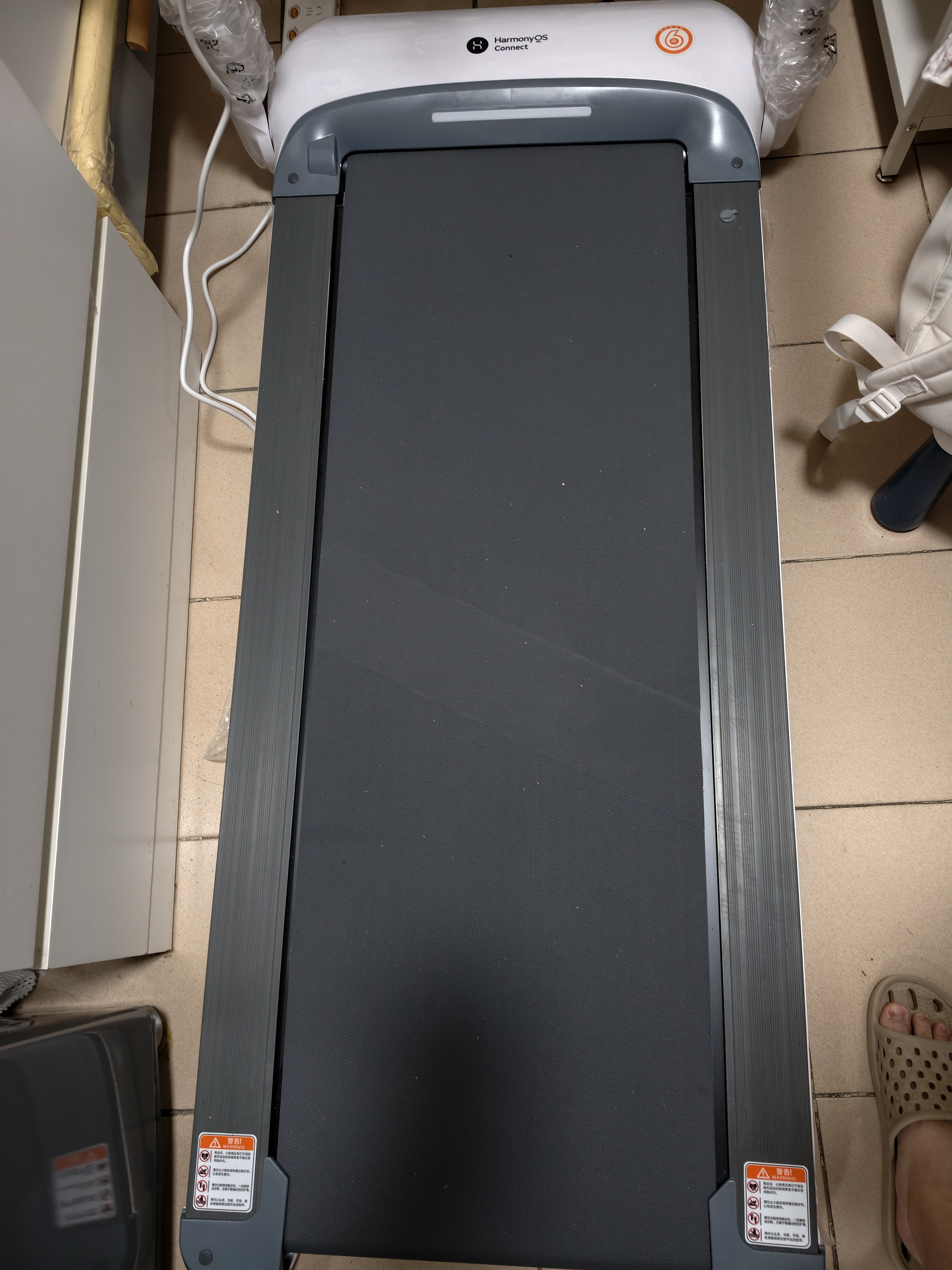 鸿蒙智选跑步机亿健S7家庭用折叠走步机小型健身器材免安装减震跑台不扰民 实拍图