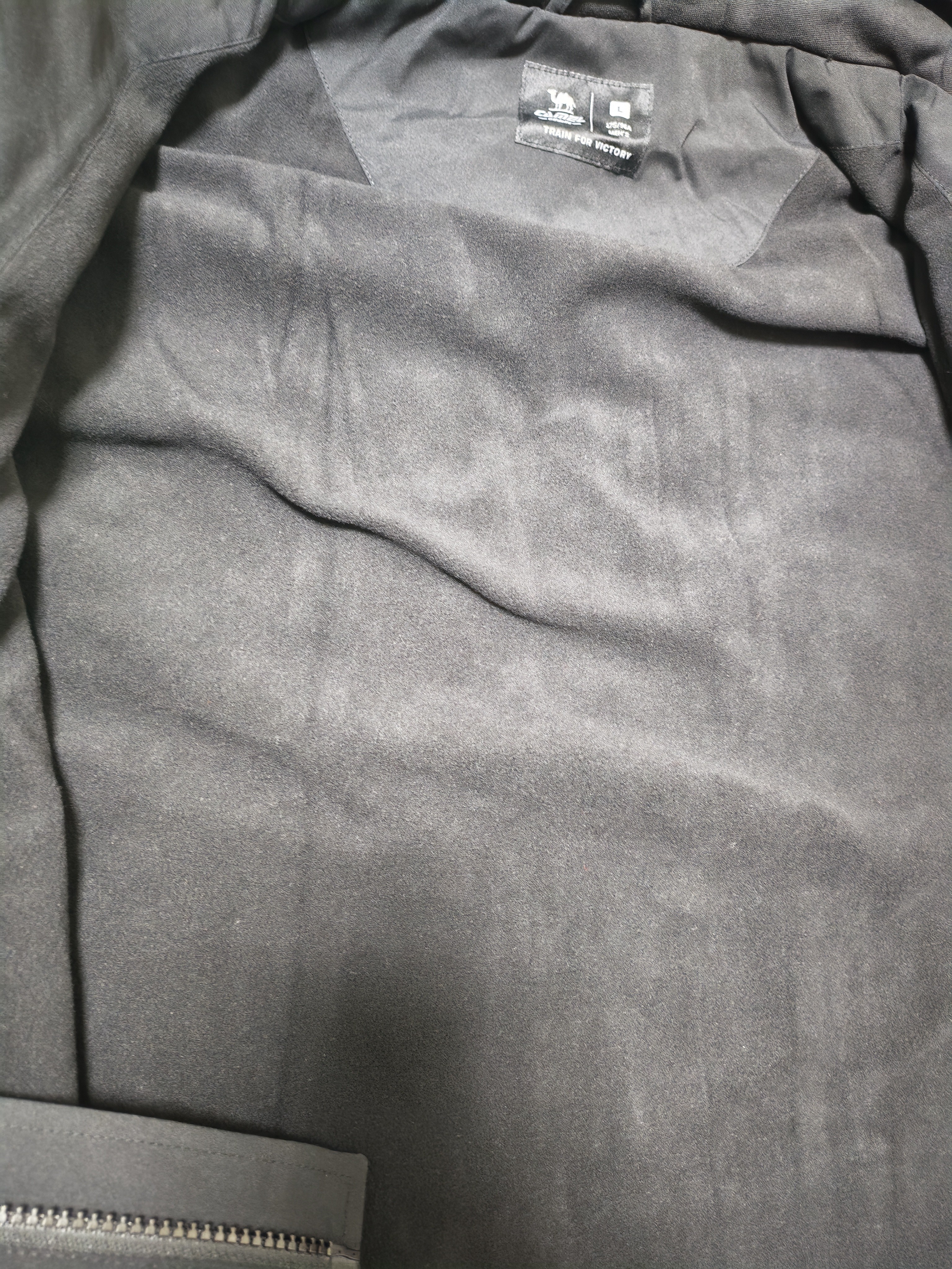 骆驼（CAMEL）户外三防夹克秋冬季新款男女士防风防泼水登山服加绒休闲风衣外套 实拍图