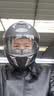 野马（YEMA）3C认证828S摩托车头盔男全盔冬季防冻保暖双镜片机车安全帽 四季通用 均码 亚黑+防雾贴片 实拍图