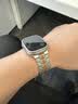图拉斯【新款Ultra4/3/2/1通用】适用苹果手表ultra4钢化膜ultra3保护壳apple watch ultra4/3/2/1保护膜 【新款49mm】原色钛金属边框丨超强防摔 iWatch 实拍图